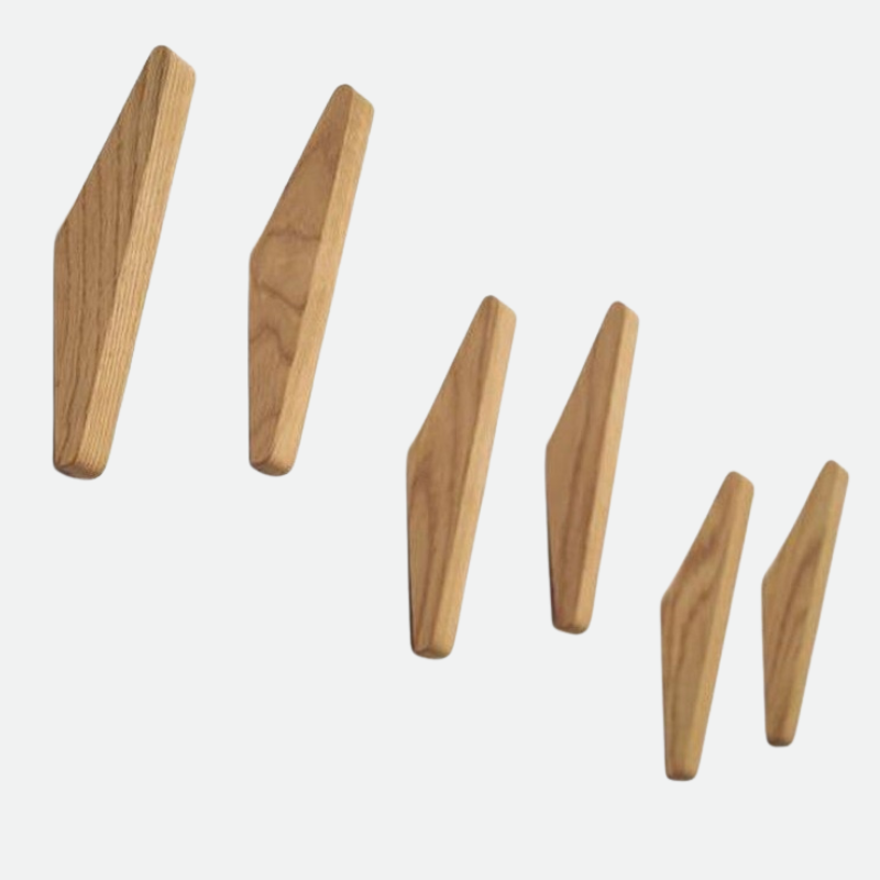 Naturea | Houten Wandhaken (Set van 2)