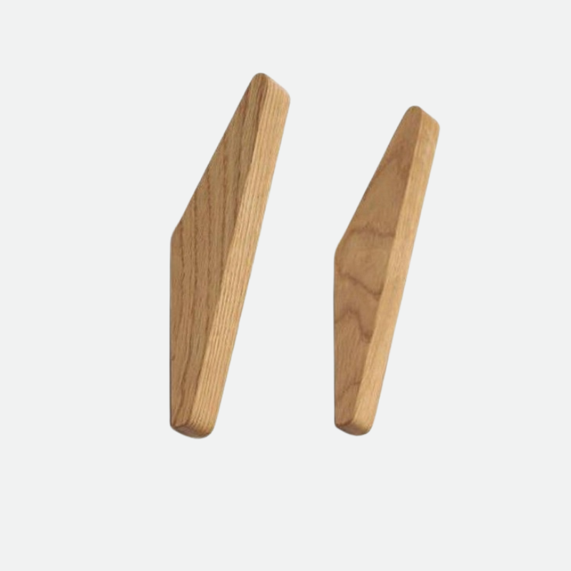 Naturea | Houten Wandhaken (Set van 2)