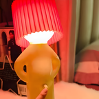 LykkeFigur | Design Tafellamp met Figuursilhouet – Warm LED – Speels & Decoratief