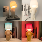 LykkeFigur | Design Tafellamp met Figuursilhouet – Warm LED – Speels & Decoratief