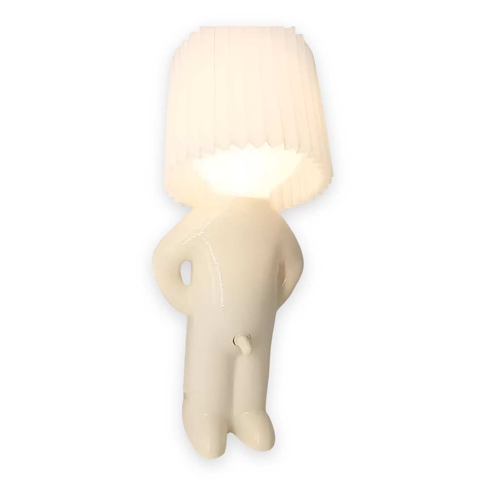 LykkeFigur | Design Tafellamp met Figuursilhouet – Warm LED – Speels & Decoratief