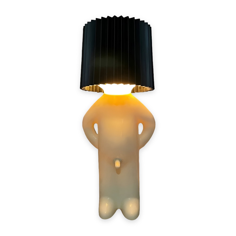 LykkeFigur | Design Tafellamp met Figuursilhouet – Warm LED – Speels & Decoratief