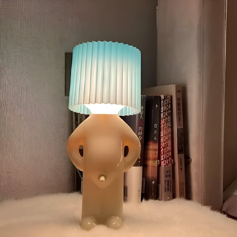 LykkeFigur | Design Tafellamp met Figuursilhouet – Warm LED – Speels & Decoratief