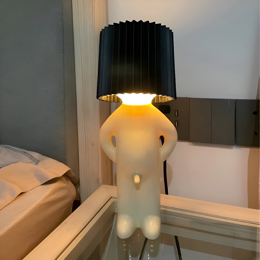 LykkeFigur | Design Tafellamp met Figuursilhouet – Warm LED – Speels & Decoratief