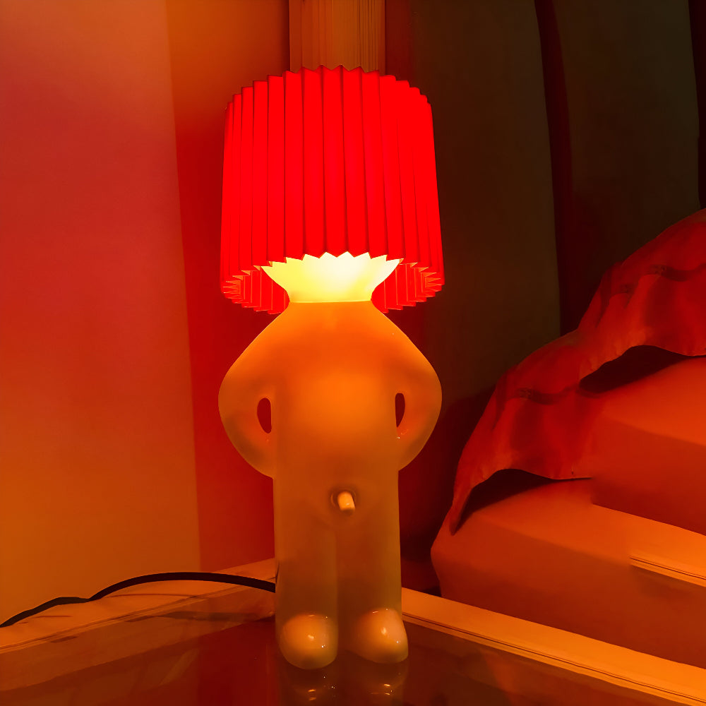 LykkeFigur | Design Tafellamp met Figuursilhouet – Warm LED – Speels & Decoratief