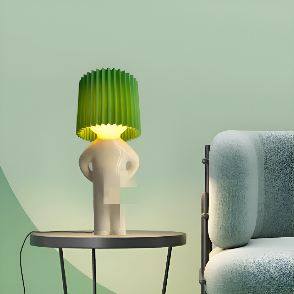 LykkeFigur | Design Tafellamp met Figuursilhouet – Warm LED – Speels & Decoratief