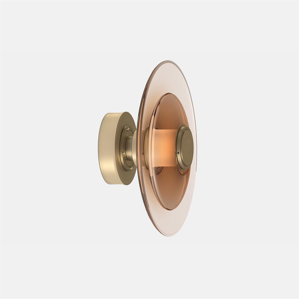 Eclisse | Luxe LED Wandlamp met Glazen Schijf – Indirecte Sfeerverlichting