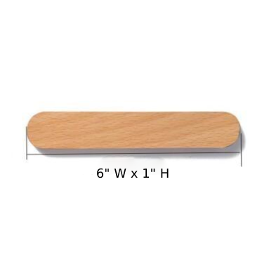Sveva Hout | Magnetische Sleutelhouder – Beuk of Walnoot – 3 Formaten