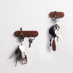 Sveva Hout | Magnetische Sleutelhouder – Beuk of Walnoot – 3 Formaten