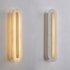 Alabastro | Luxe Wandlamp van Albast & Messing – Modern Architectonisch Design met Geïntegreerde LED