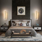 Alabastro | Luxe Wandlamp van Albast & Messing – Modern Architectonisch Design met Geïntegreerde LED