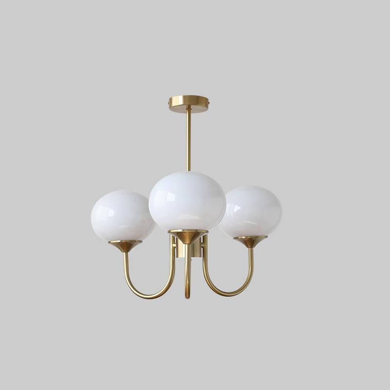 Rondo | Design Kroonluchter met Speelse Glazen Bollen