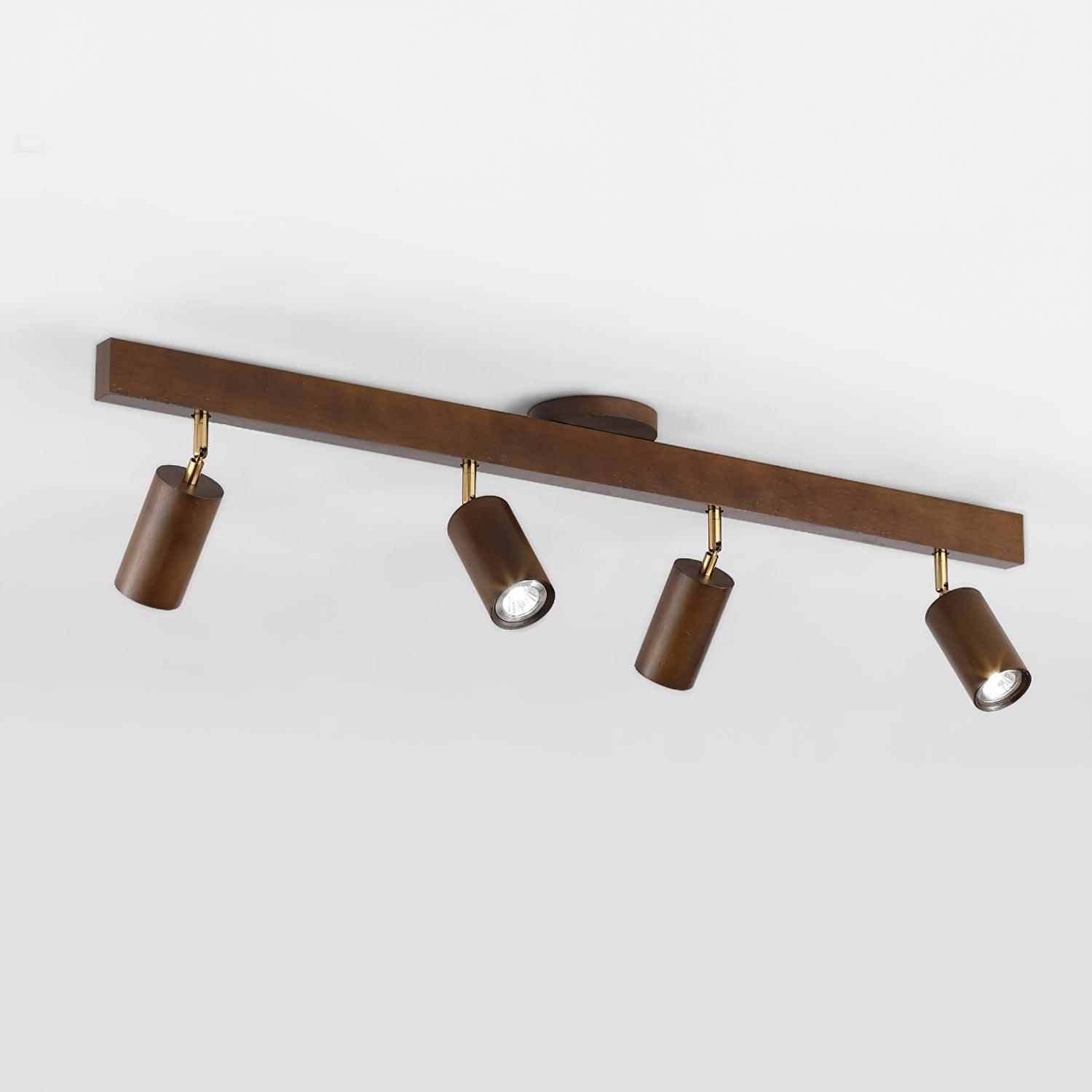 Lermon | Houten Track Plafondlamp