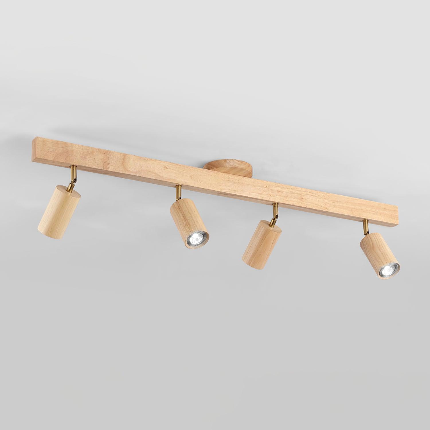 Lermon | Houten Track Plafondlamp