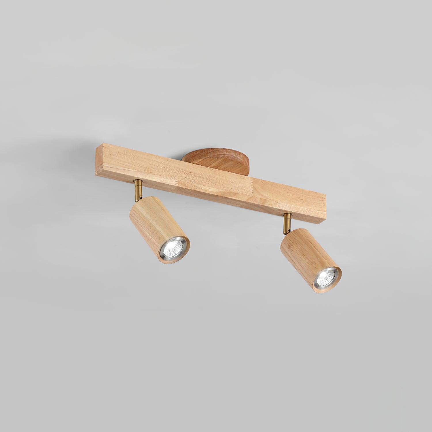 Lermon | Houten Track Plafondlamp