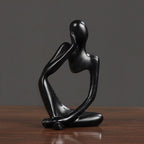 Mente | Abstracte Denker Sculptuur met Moderne Elegantie