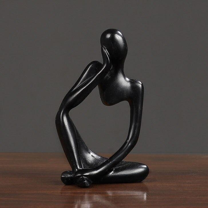 Mente | Abstracte Denker Sculptuur met Moderne Elegantie