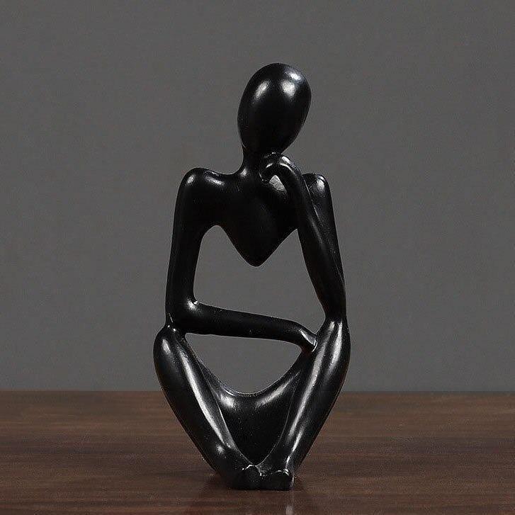 Mente | Abstracte Denker Sculptuur met Moderne Elegantie
