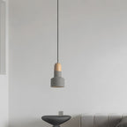 Cembo | Rustieke Hanglamp van Cement en Hout