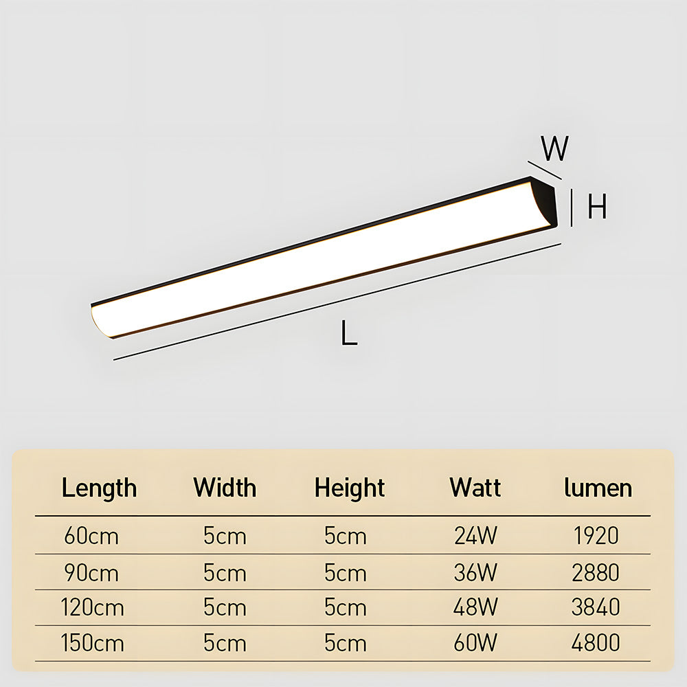 Lumen | Slanke Buitenwandlamp