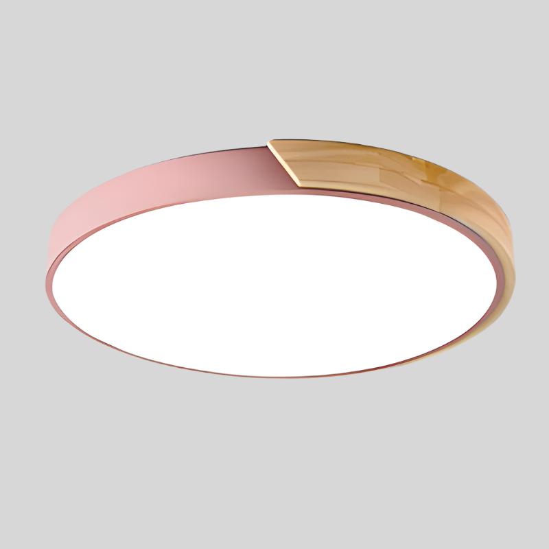 LED Plafondlamp Hout – Minimalistisch Design – Rond | Noro