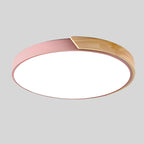 LED Plafondlamp Hout – Minimalistisch Design – Rond | Noro