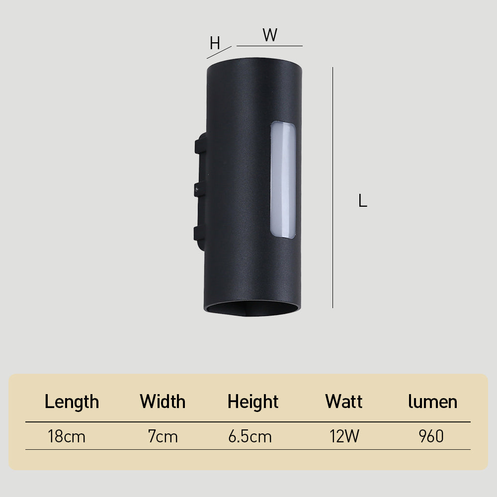 Cyrus | Buiten Wandlamp – Up & Down LED – IP65 Waterdicht