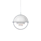 Sfera d'Oro | Deense Design Hanglamp – Messing & Zwart – Verstelbare Kappen – E27