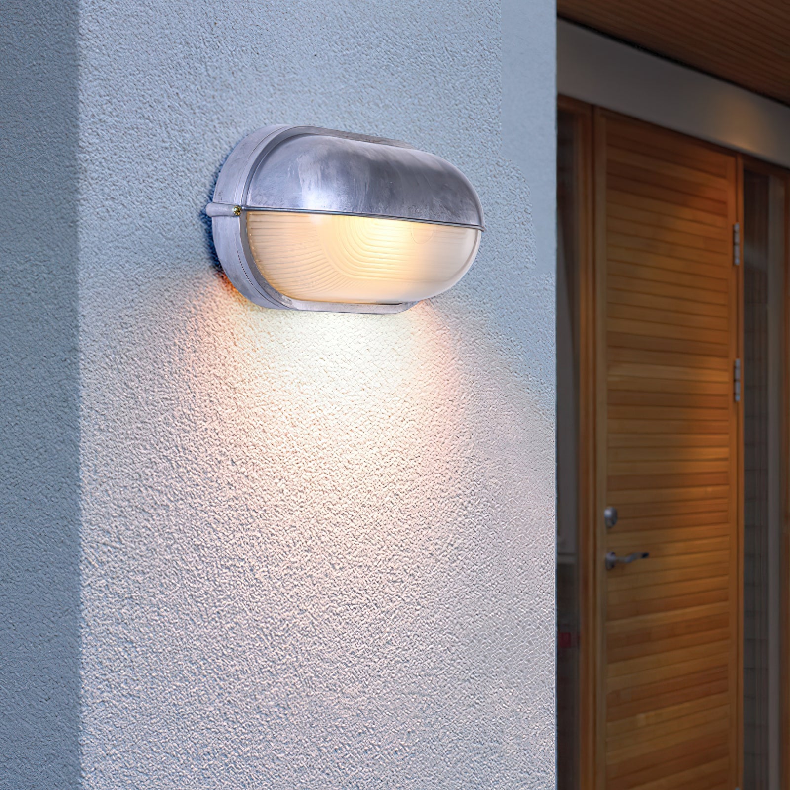 Nautic | Industriële Outdoor Wandlamp – Robuust Aluminium Bulkhead Design