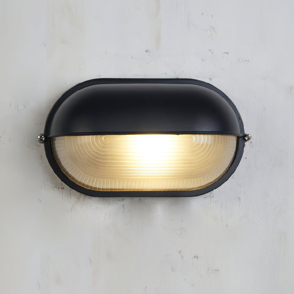 Nautic | Industriële Outdoor Wandlamp – Robuust Aluminium Bulkhead Design