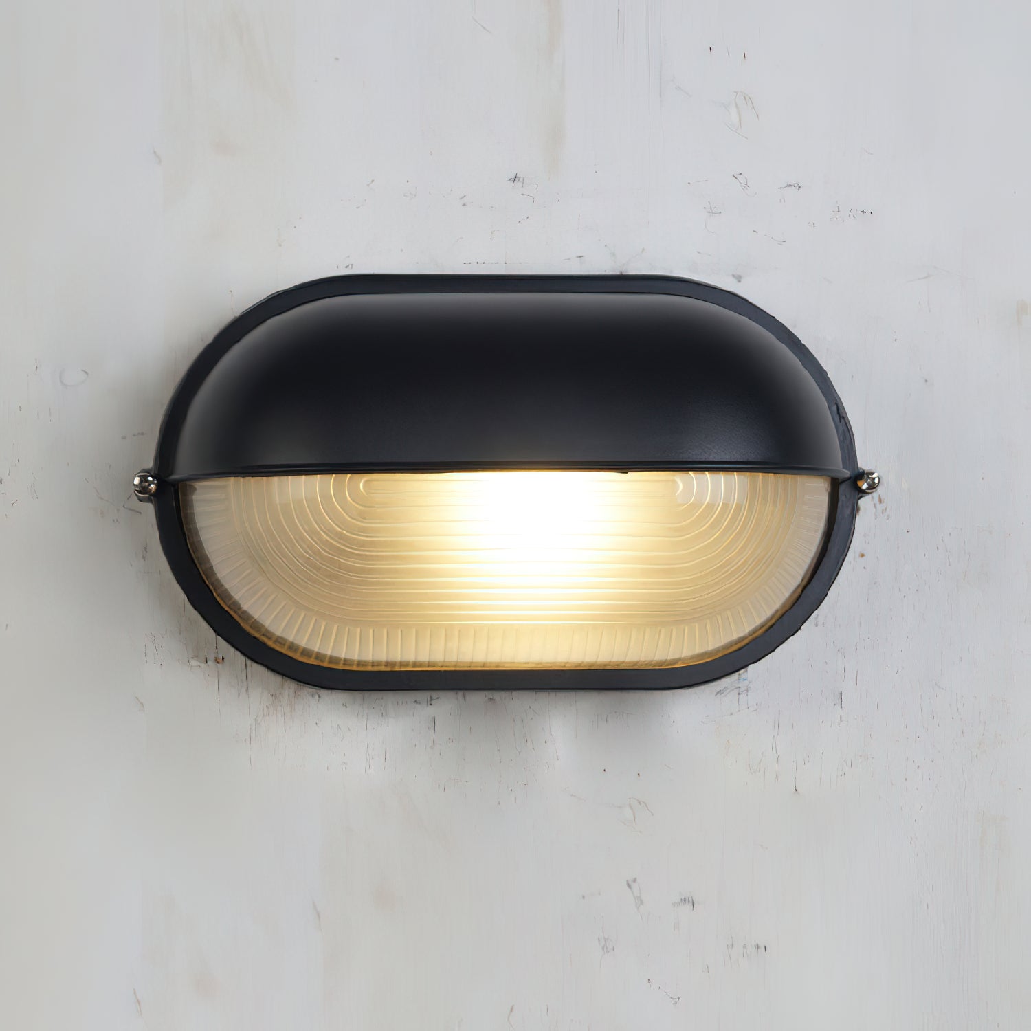 Nautic | Industriële Outdoor Wandlamp – Robuust Aluminium Bulkhead Design