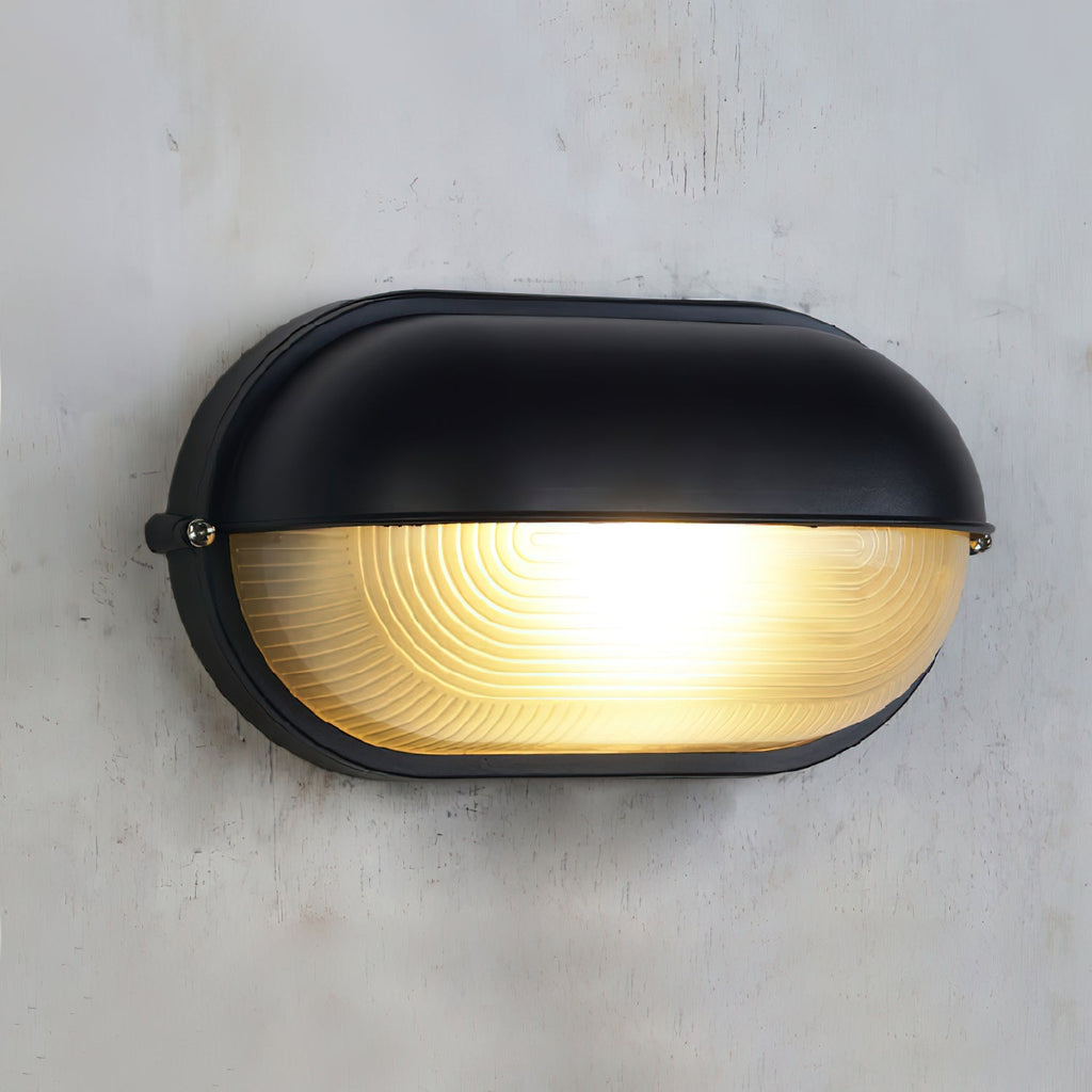 Nautic | Industriële Outdoor Wandlamp – Robuust Aluminium Bulkhead Design