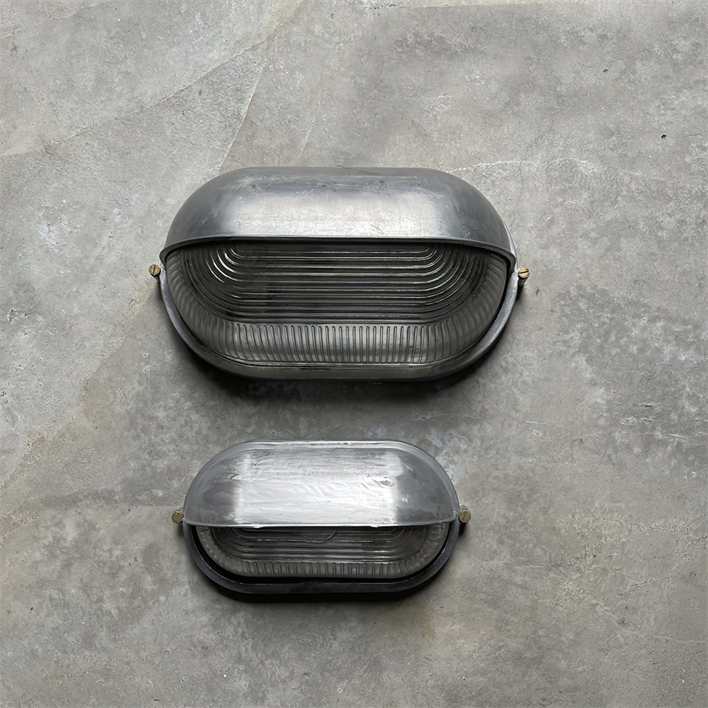 Nautic | Industriële Outdoor Wandlamp – Robuust Aluminium Bulkhead Design