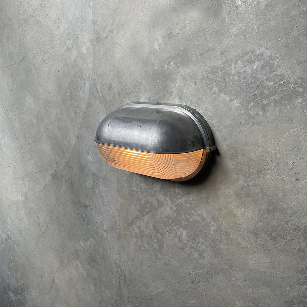Nautic | Industriële Outdoor Wandlamp – Robuust Aluminium Bulkhead Design