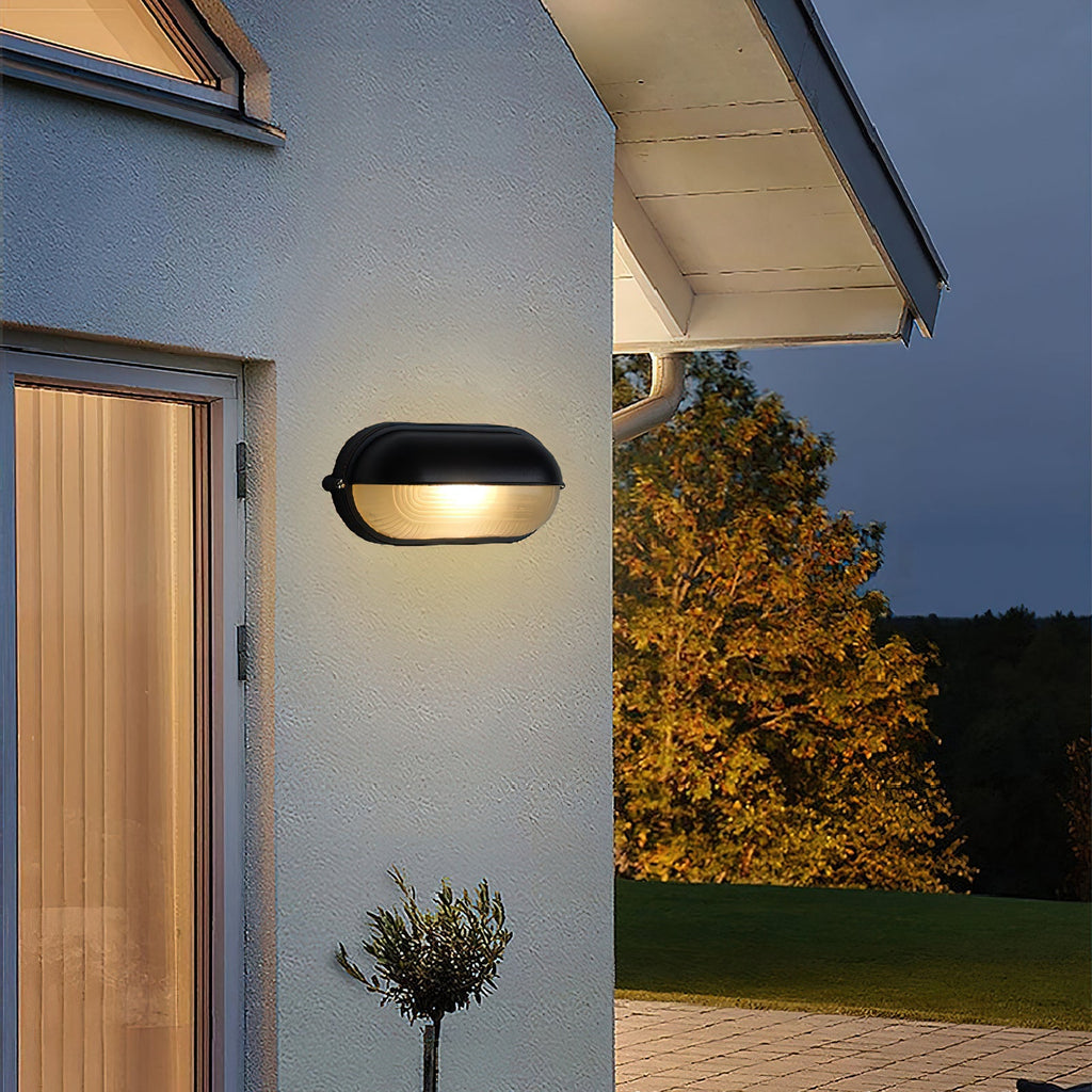 Nautic | Industriële Outdoor Wandlamp – Robuust Aluminium Bulkhead Design