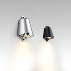 Cono Esterno | Minimalistische Buitenwandlamp – Aluminium – IP65 Waterdicht – Warmwit