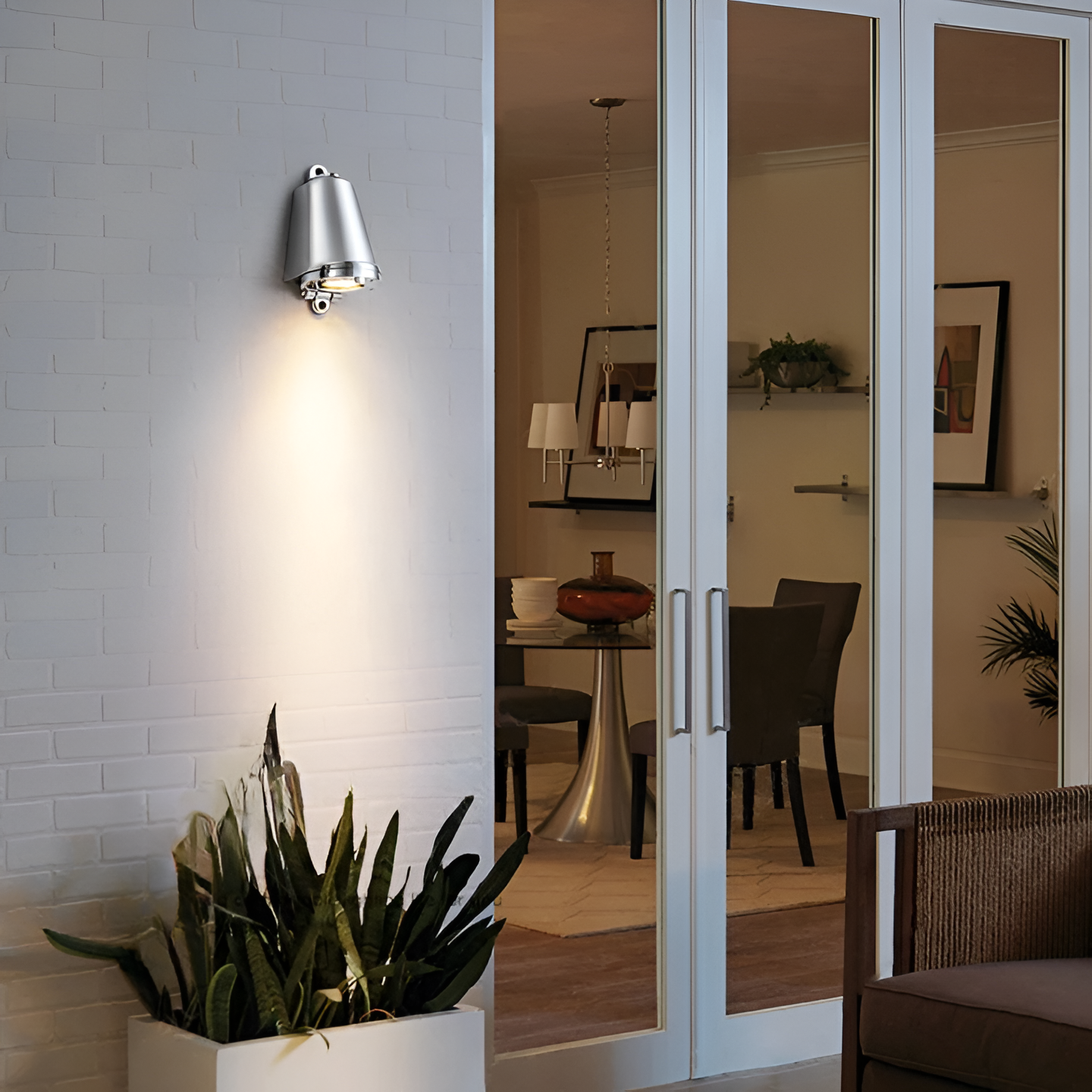 Cono Esterno | Minimalistische Buitenwandlamp – Aluminium – IP65 Waterdicht – Warmwit