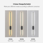 Verticale LED Wandlamp – Lineair Design | Stria