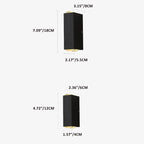 Fascio | Moderne Waterdichte LED Buitenlamp – Up & Down Beam – Aluminium