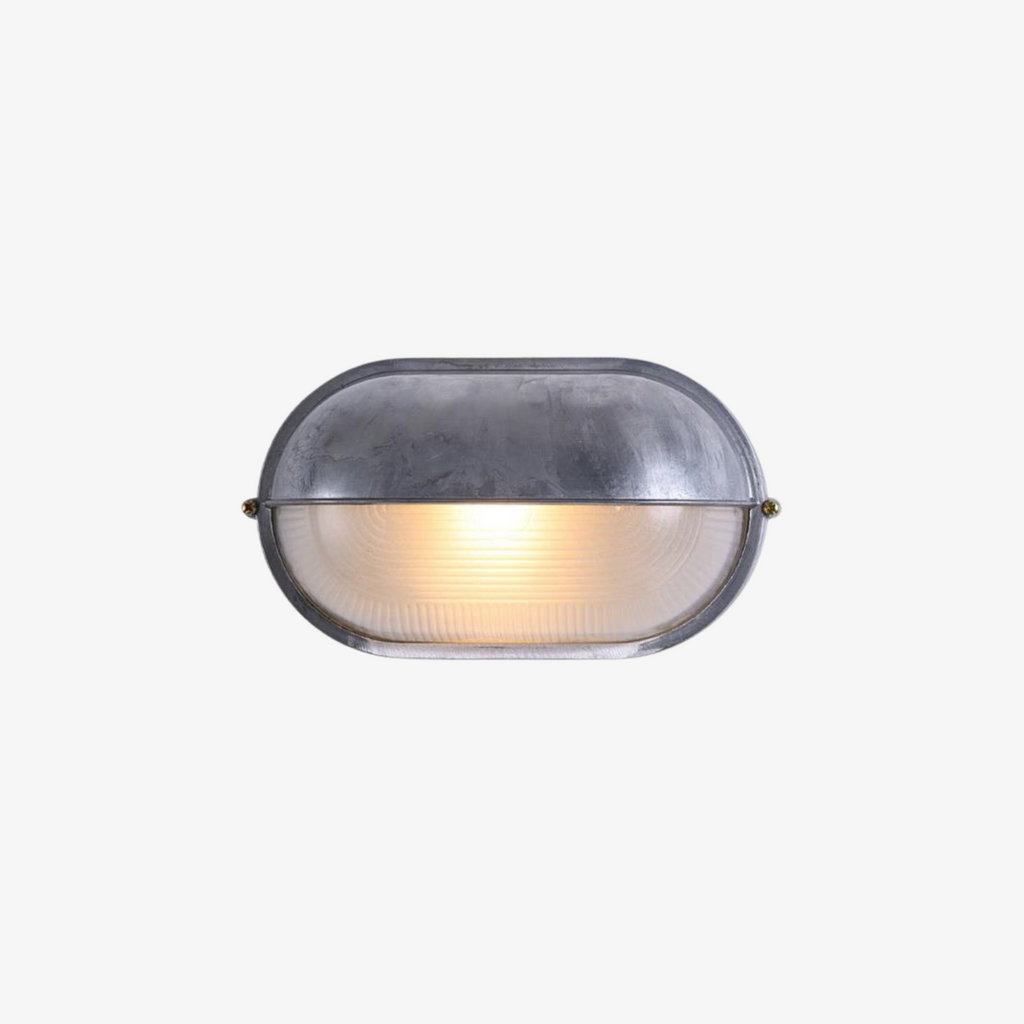 Nautic | Industriële Outdoor Wandlamp – Robuust Aluminium Bulkhead Design