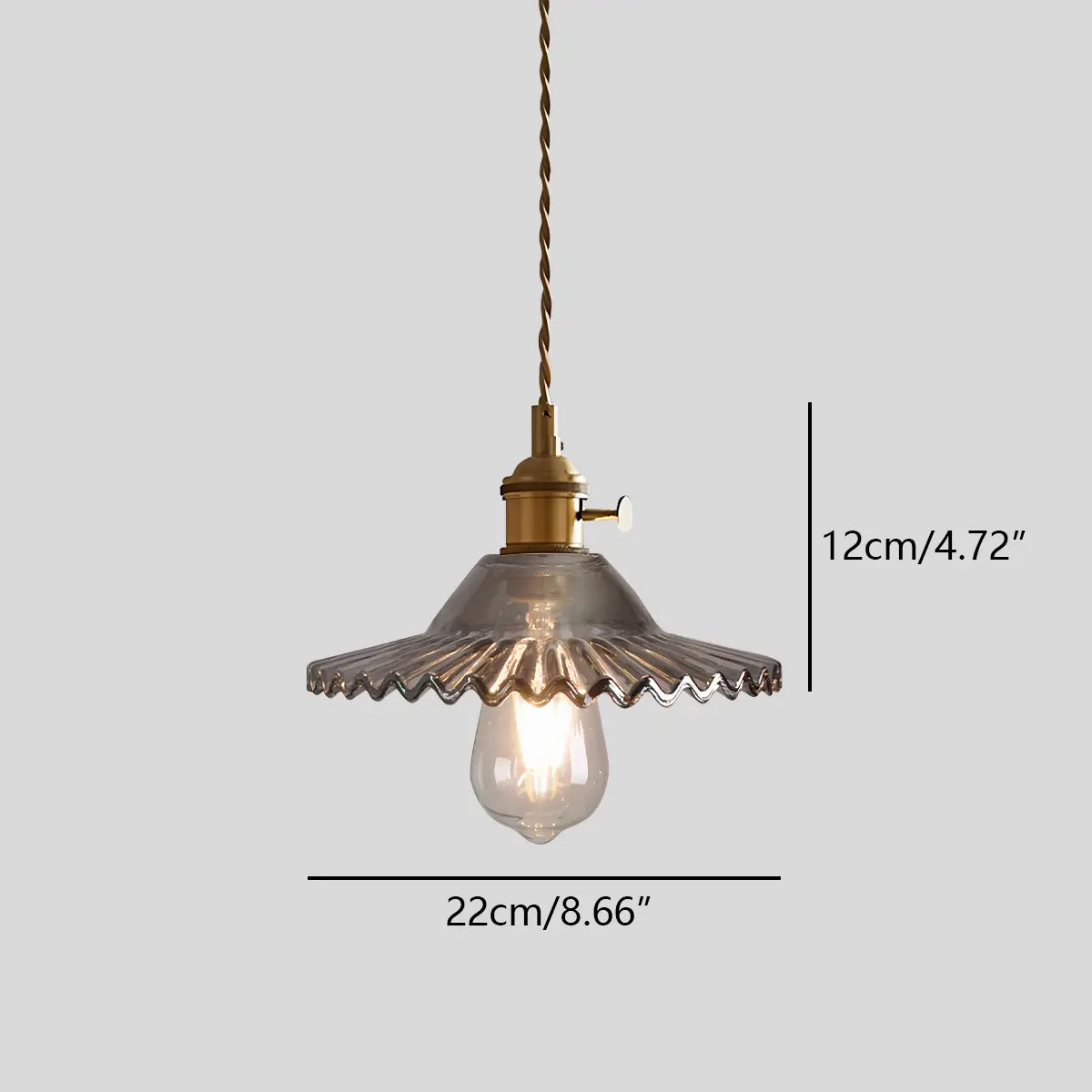 Bellina | Elegante Glazen Hanglamp