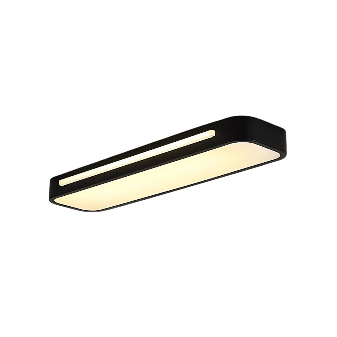 Rettango | Ultra-slanke LED Plafondlamp – Minimalistisch Rechthoekig Design van IJzer & Acryl