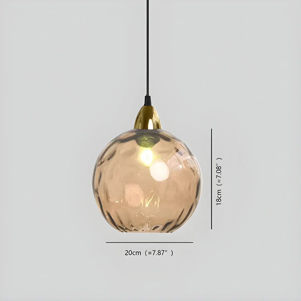 Lallora | Glazen Druppel Hanglamp