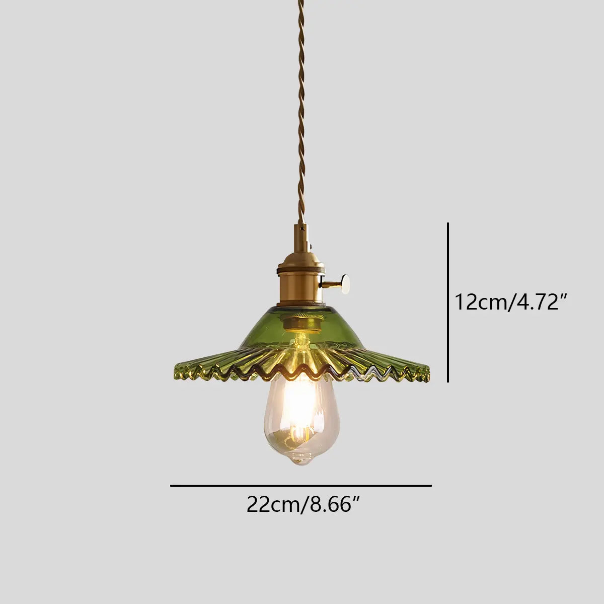 Bellina | Elegante Glazen Hanglamp