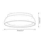 Trové | Travertijn & Hout Minimalistische Plafondlamp