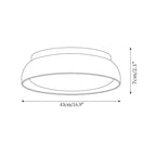 Trové | Travertijn & Hout Minimalistische Plafondlamp