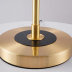 Mino | Luxe Retro Tafellamp – Modern Design met Gouden Basis & Klassiek Trekkoord