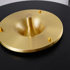 Mino | Luxe Retro Tafellamp – Modern Design met Gouden Basis & Klassiek Trekkoord