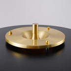 Mino | Luxe Retro Tafellamp – Modern Design met Gouden Basis & Klassiek Trekkoord