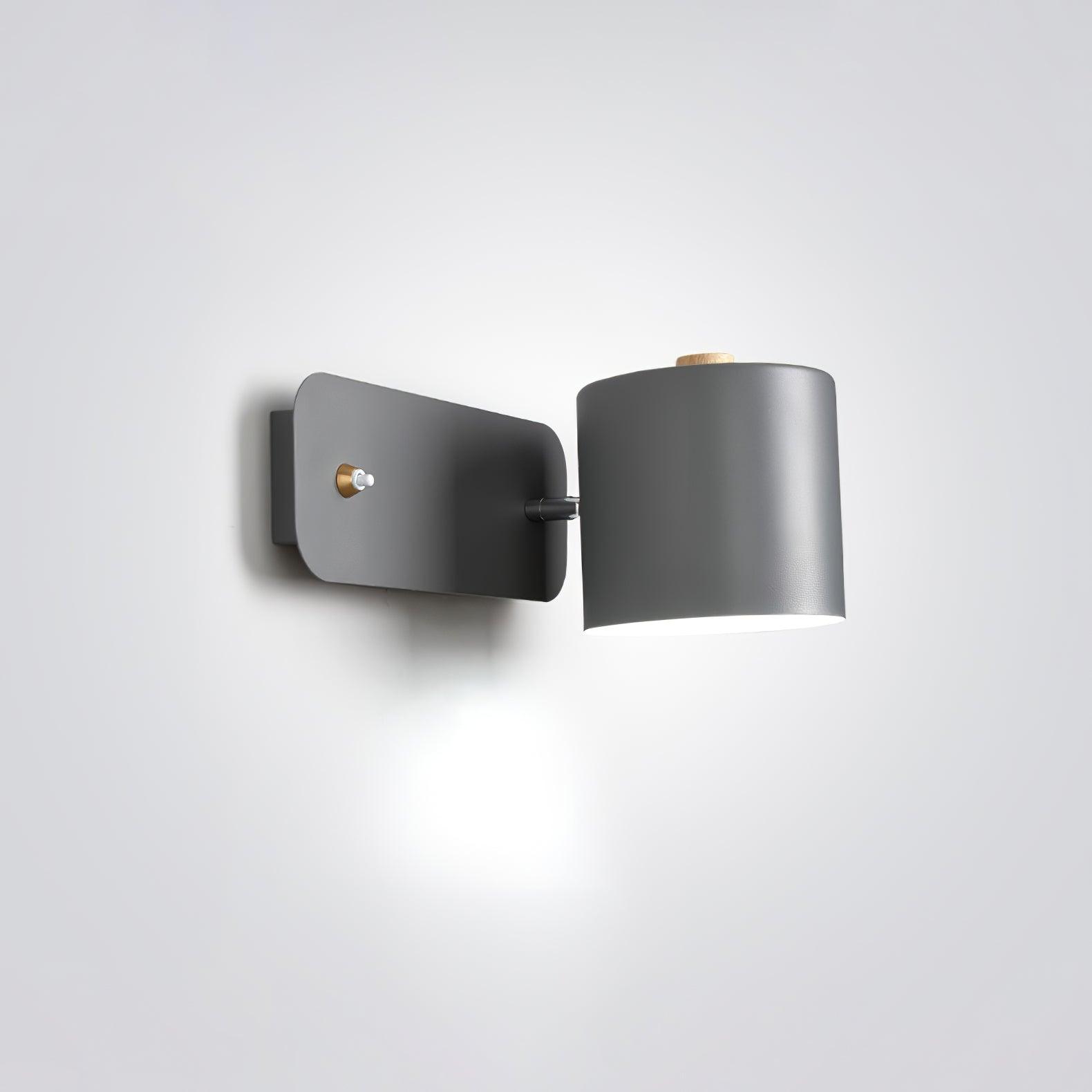 Draaibare Wandlamp – 350° Verstelbaar – Metaal & Hout | Giro Legno